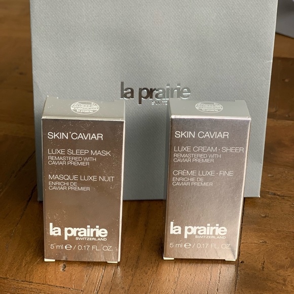 La prairie skin caviar travel size mask and cream - Picture 3 of 3